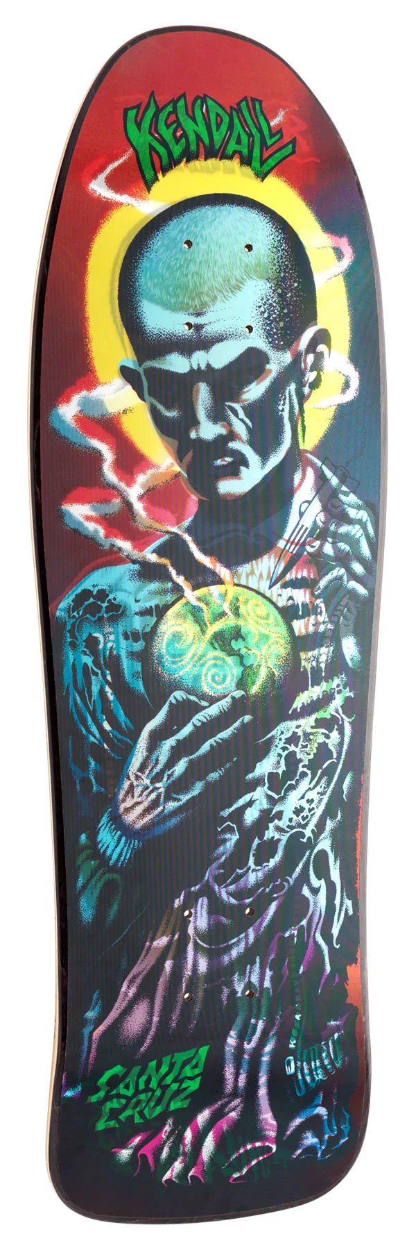 Santa Cruz Stranger Things Kendall Eleven Deck 9.75