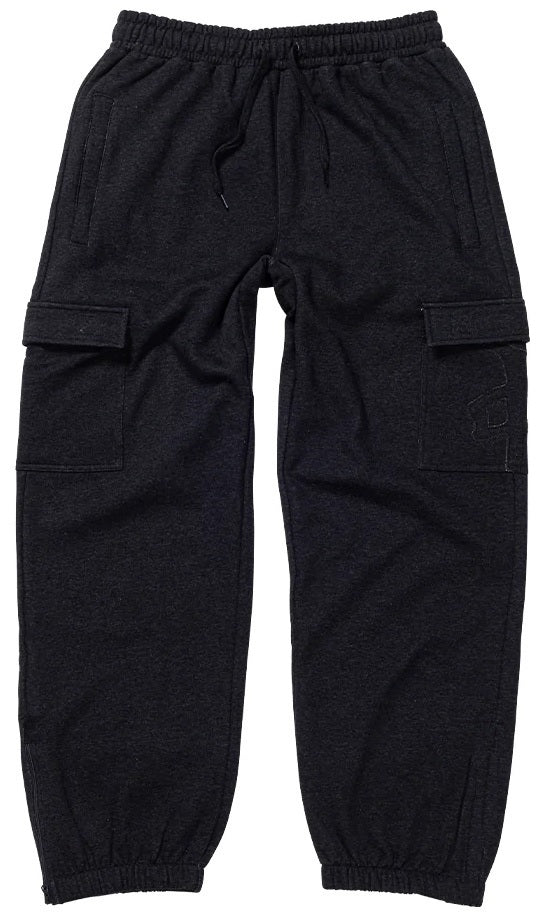 RDS Chung Cargo Self Fab Sweatpants, Dark Charcoal