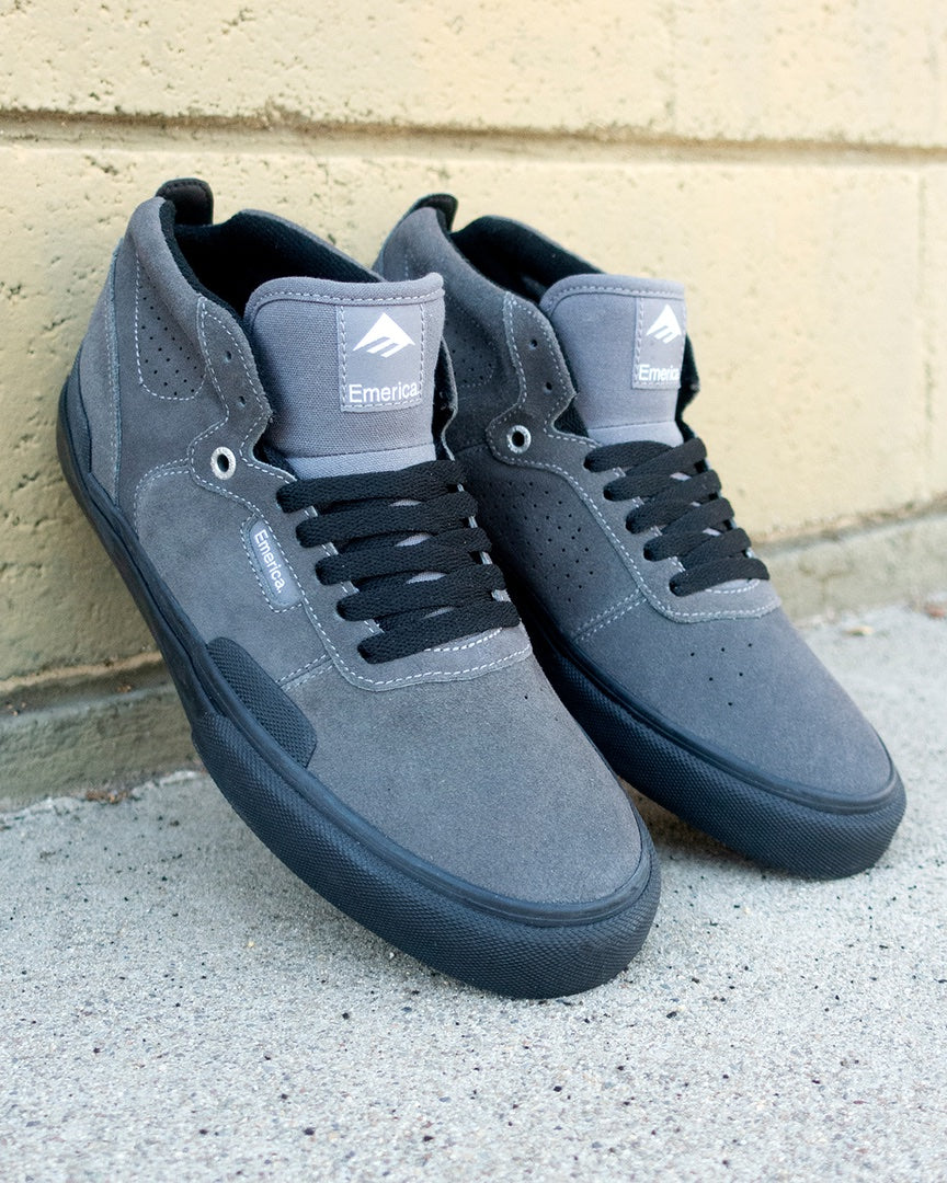 Emerica Pillar Shoe, Grey Black