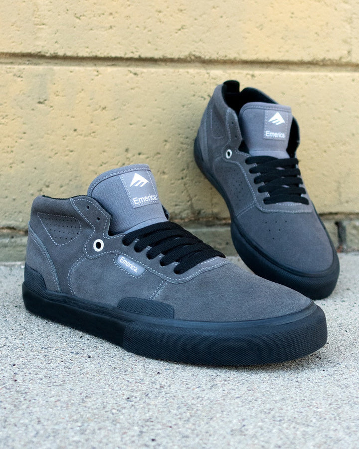 Emerica Pillar Shoe, Grey Black