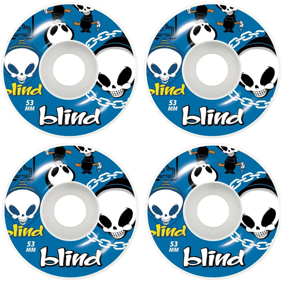 Blind Random Blue Wheels 53mm