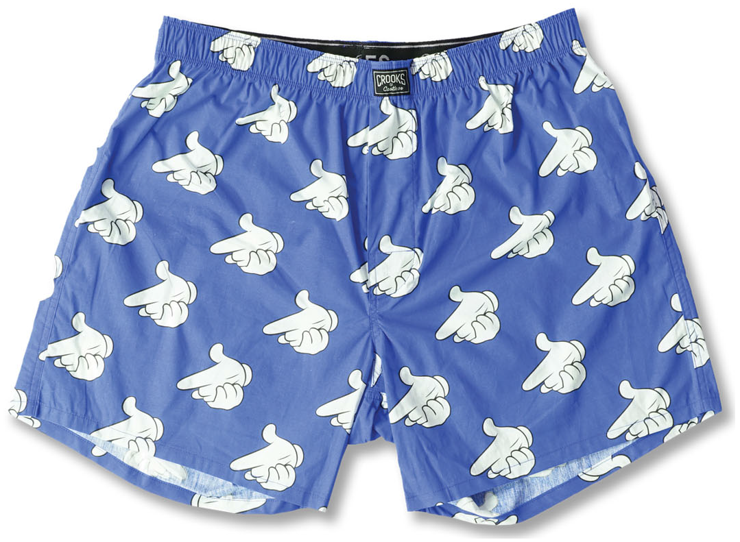 Crooks & Castles Airguns Boxer, Cobalt