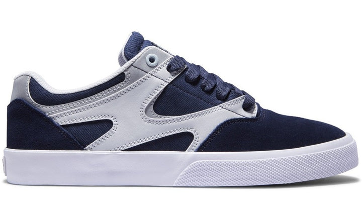 DC Shoes Kalis Vulc Shoe, Navy Silver