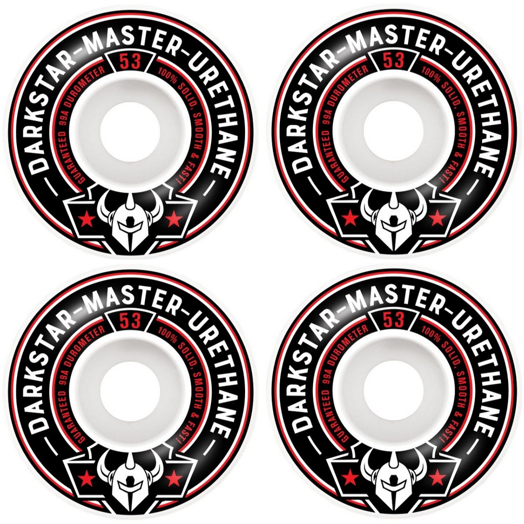 Darkstar Responder Red Wheels 53mm