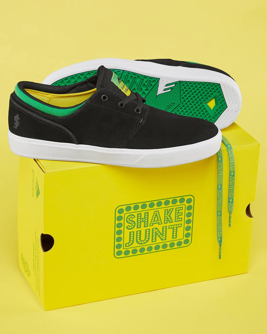 Emerica x Shake Junt Figgy G6 Shoe, Black