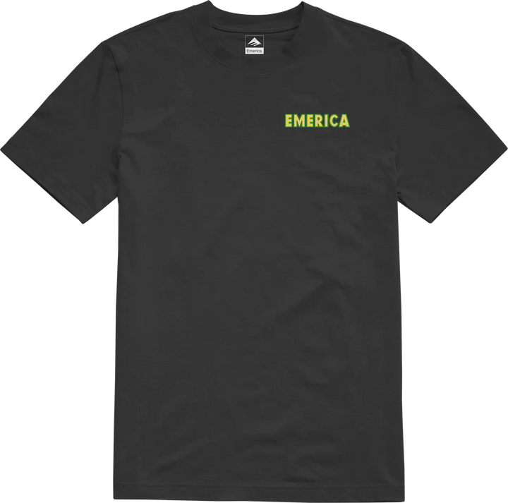 Emerica x Shake Junt Pure Lights Tee, Black