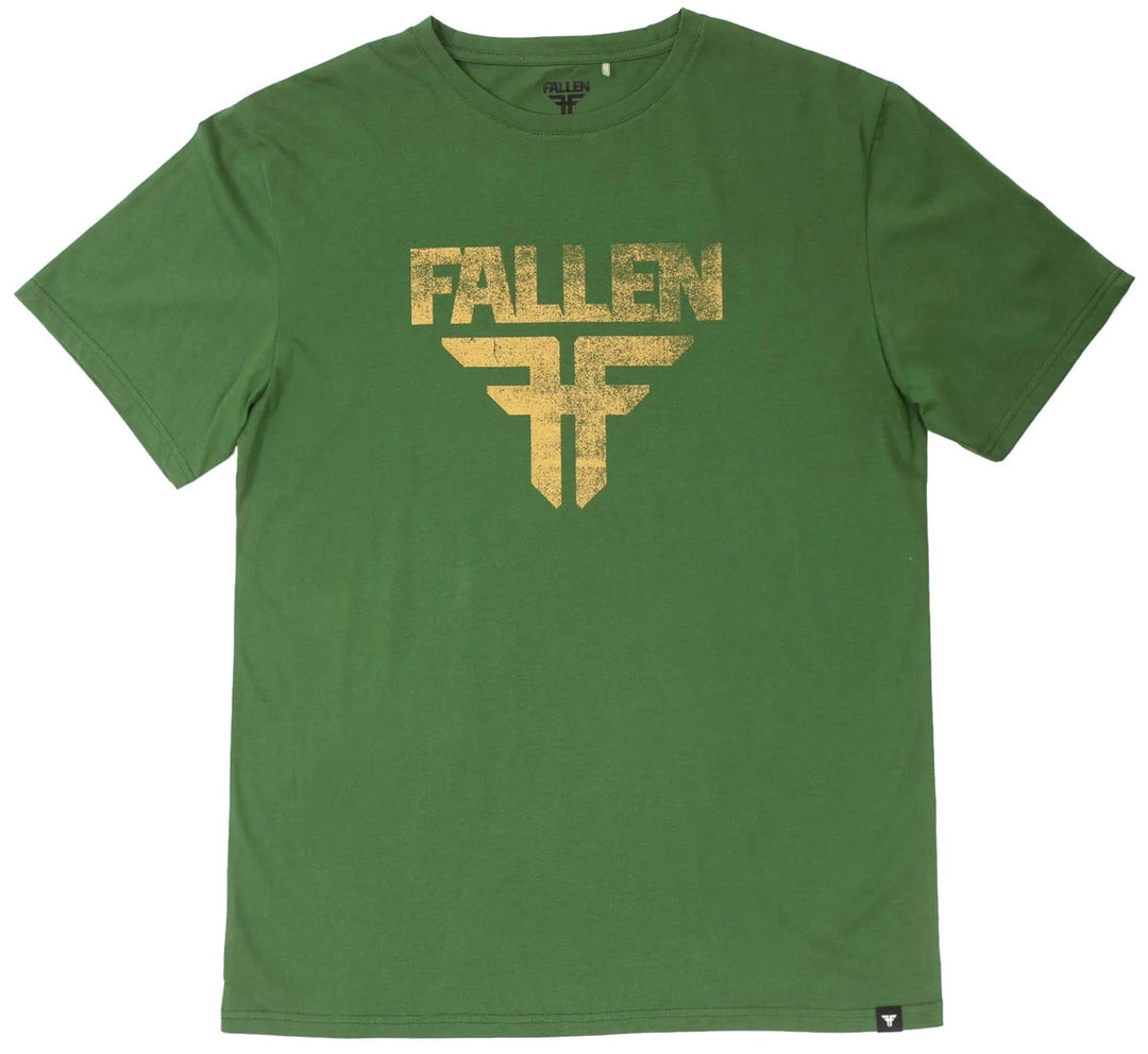 Fallen Insignia Tee, Forest Green