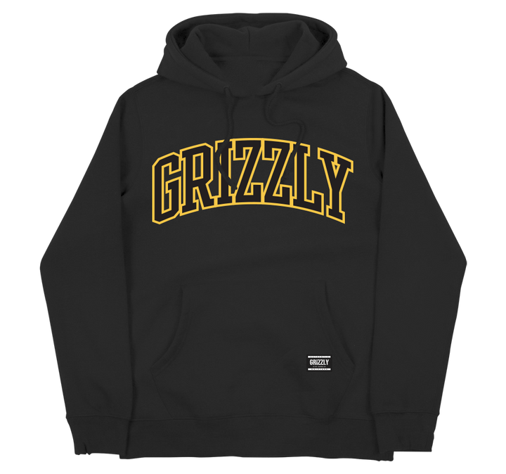 Grizzly University Hoodie, Black