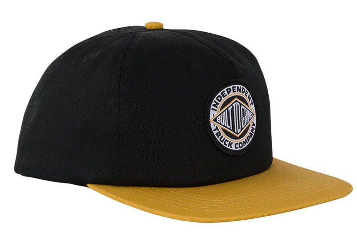 Independent SBTG Summit Snapback, Black Gold