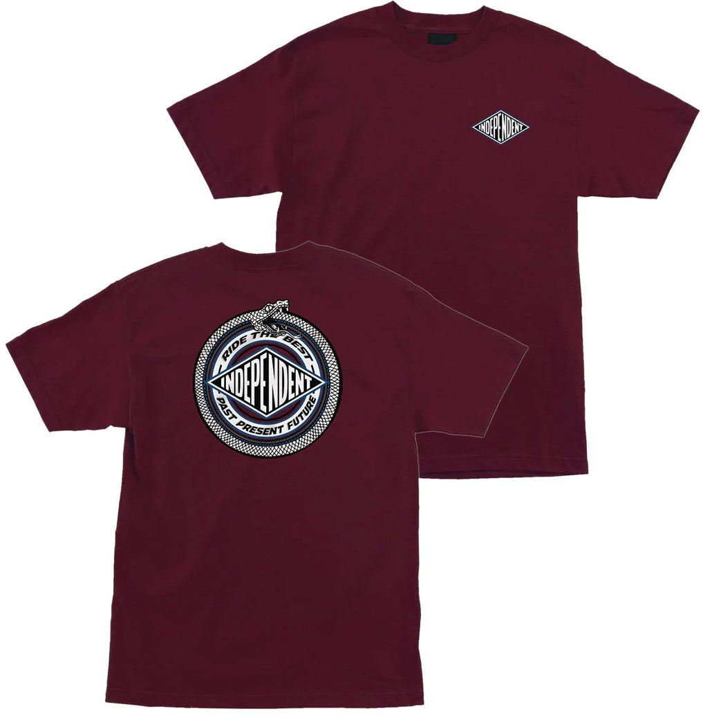 Independent Eternal Tee, Burgundy