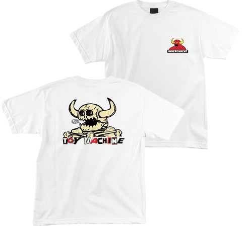 Independent x Toy Machine Mash Up T-Shirt, White – SK8 Clothing