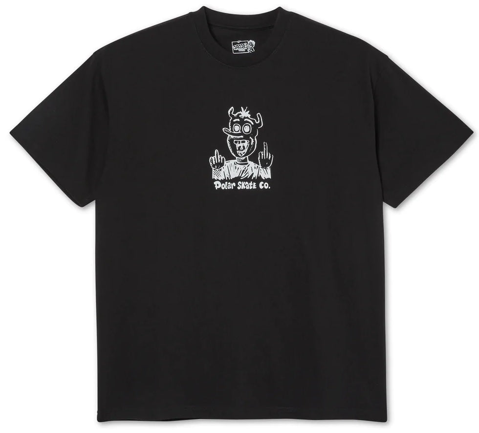 Polar Devil Man Tee, Black