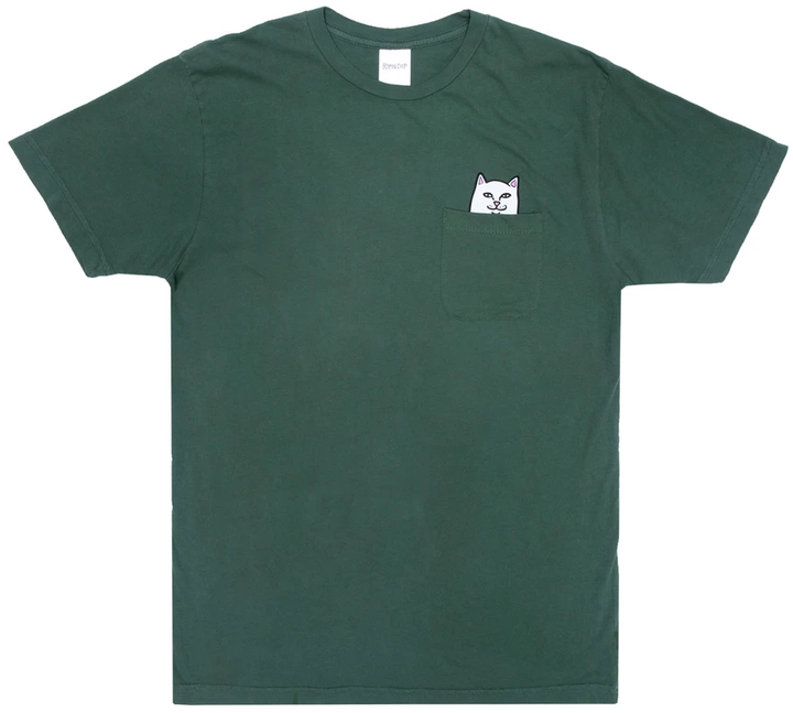 RIPNDIP Lord Nermal Pocket Tee, Olive