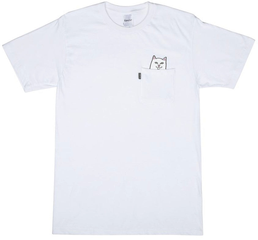 RIPNDIP Lord Nermal Pocket Tee, White